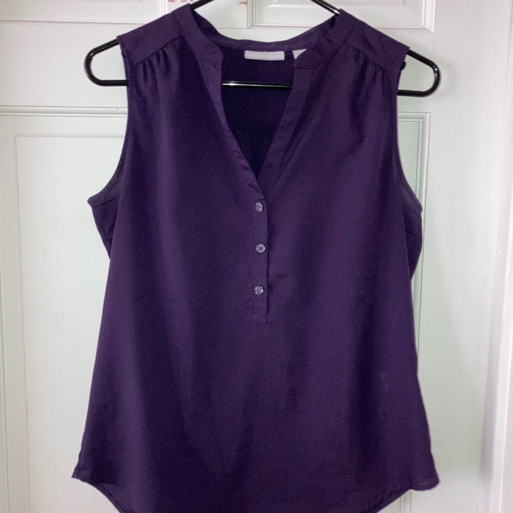 New York & Co Purple Shell